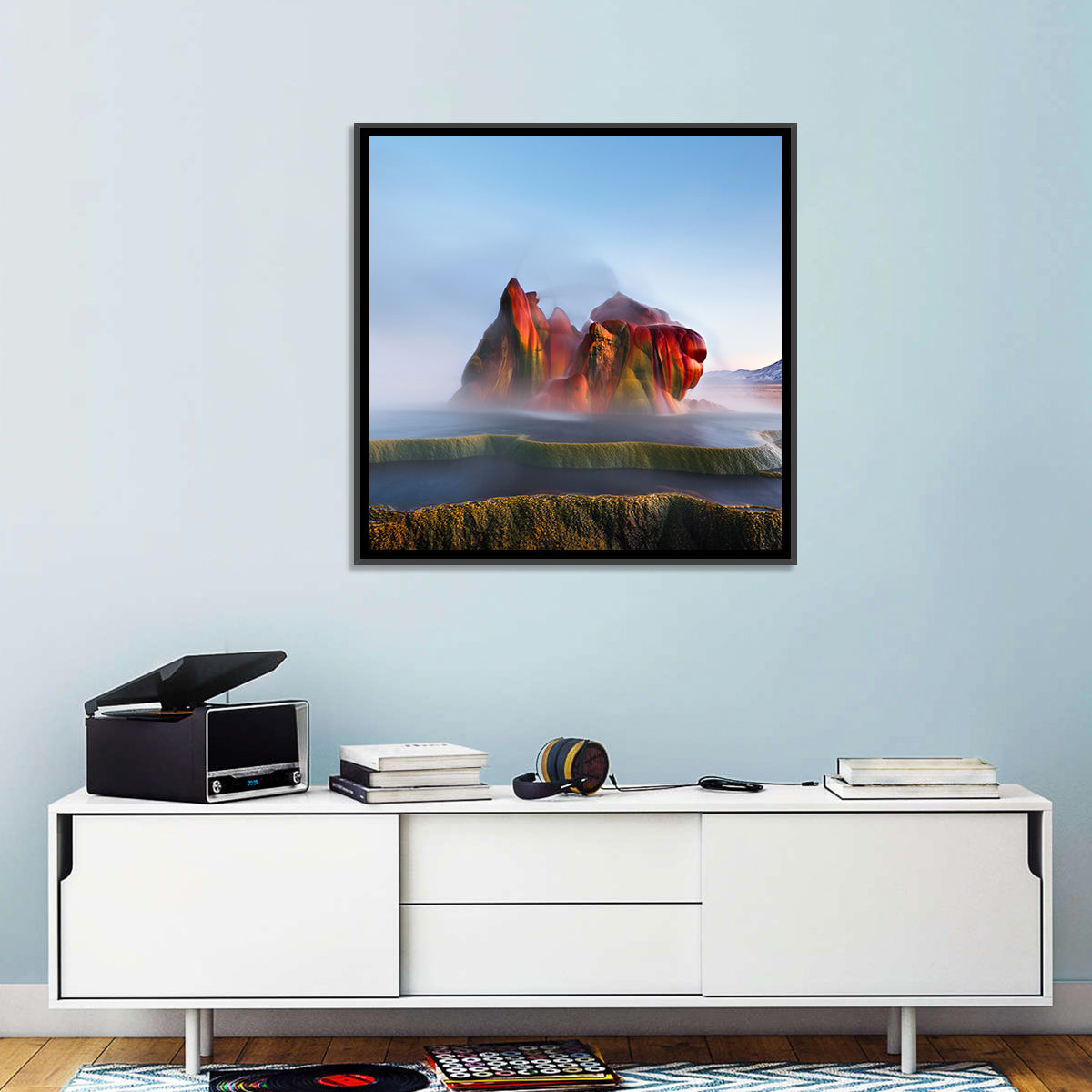 Fly Geyser Nevada Wall Art