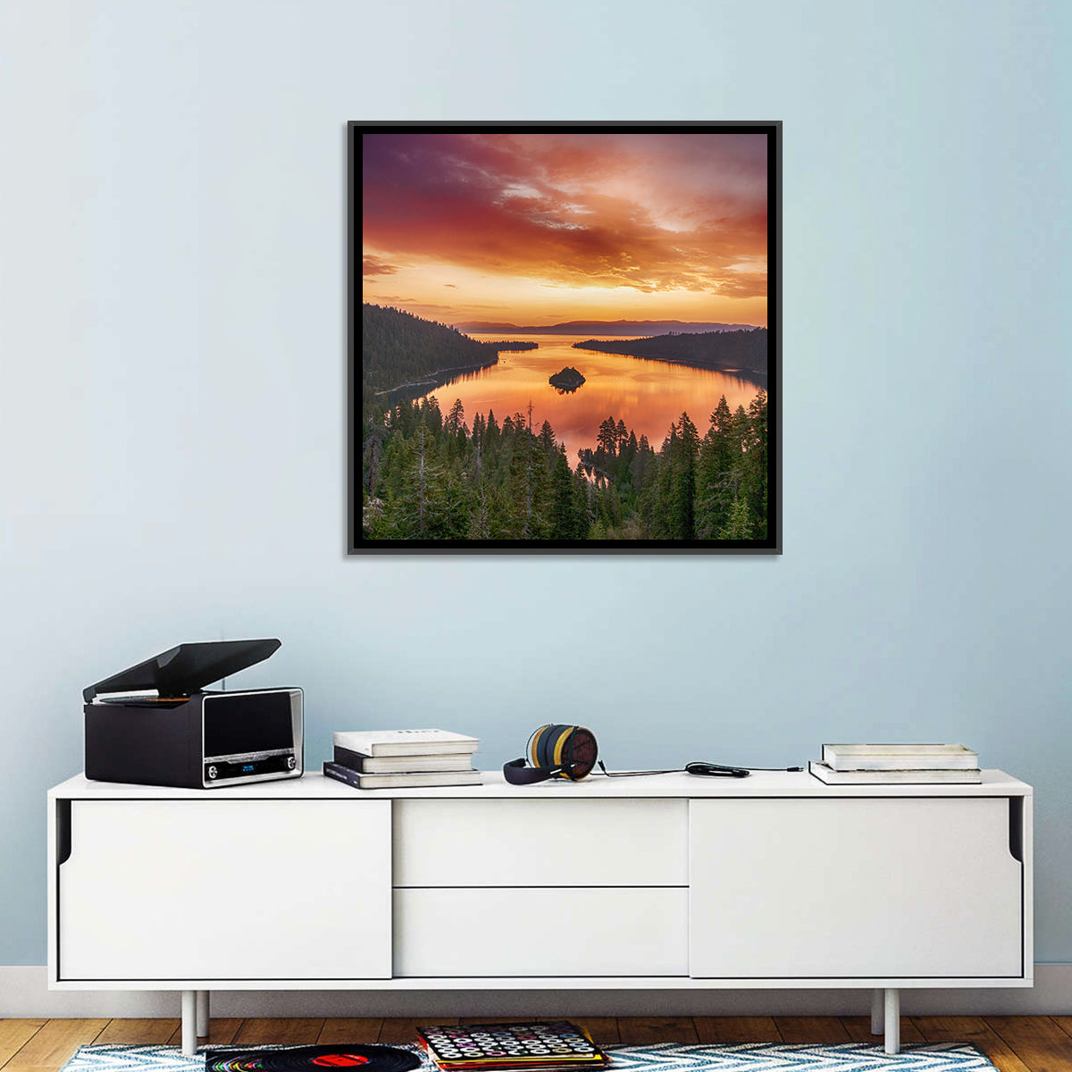 Lake Tahoe Sunrise Wall Art