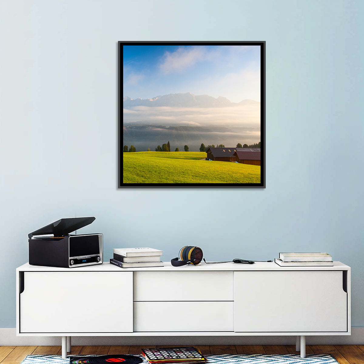 Mountain Clouds Wall Art