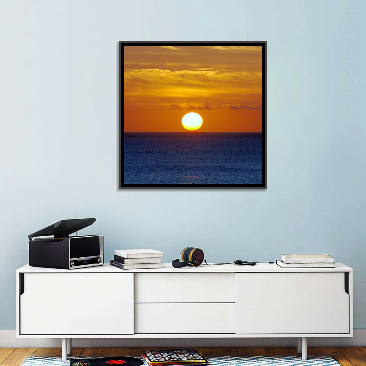 Pacific Ocean Sunrise Wall Art