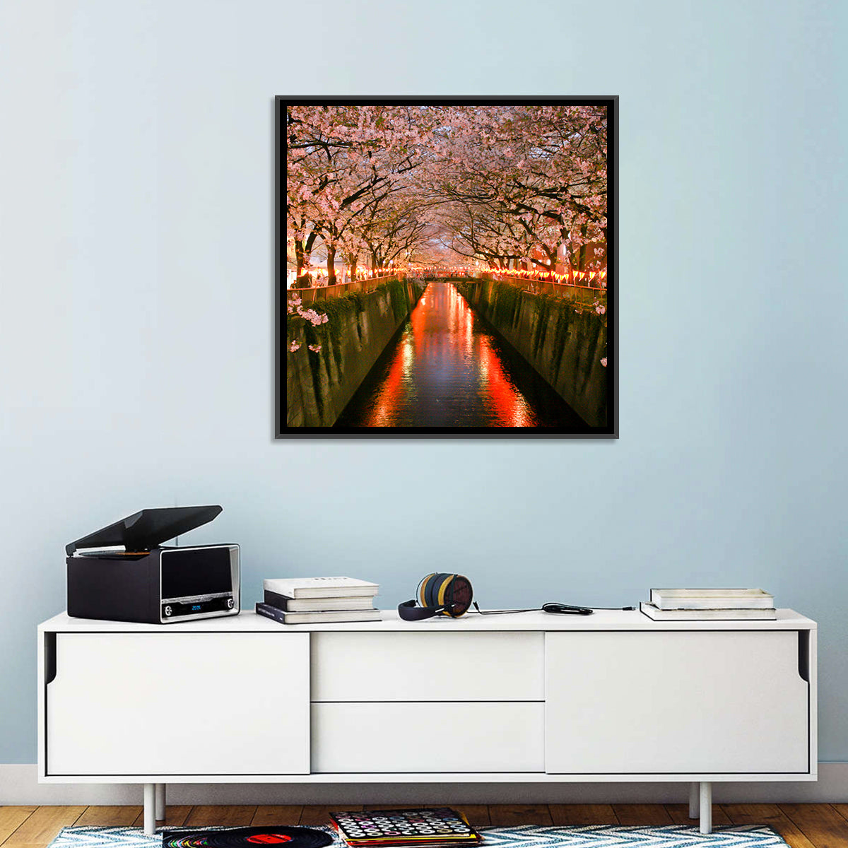 Meguro Cherry Blossom Wall Art