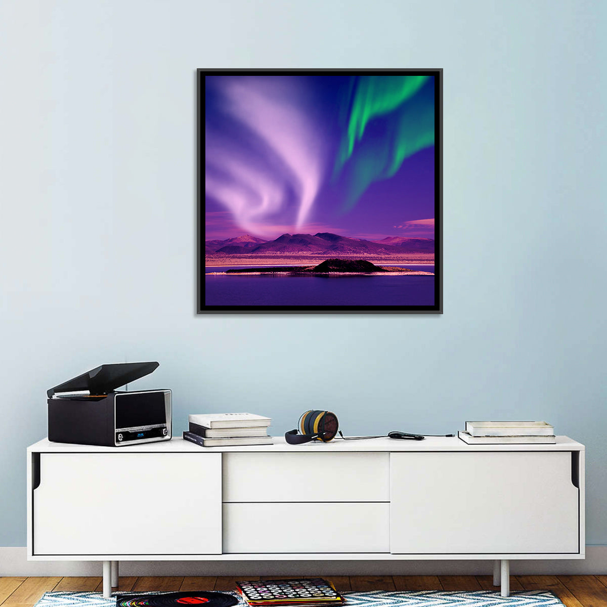 Northern Lights Aurora Borealis Wall Art