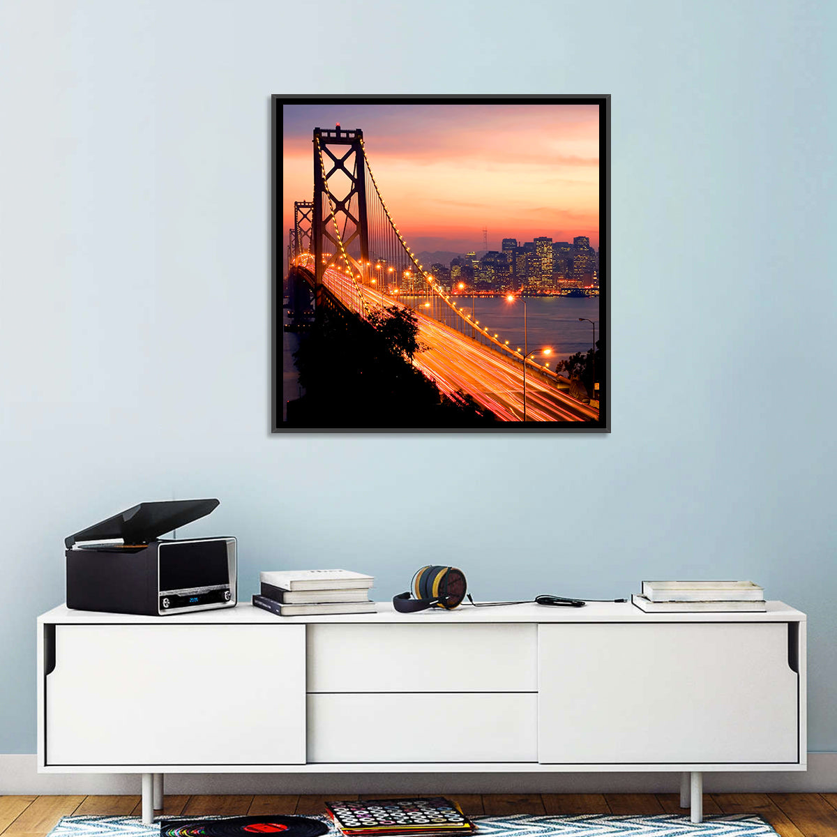 San Francisco Bay Bridge Wall Art