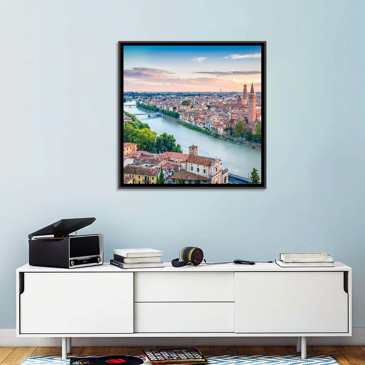 Verona Cityscape Wall Art