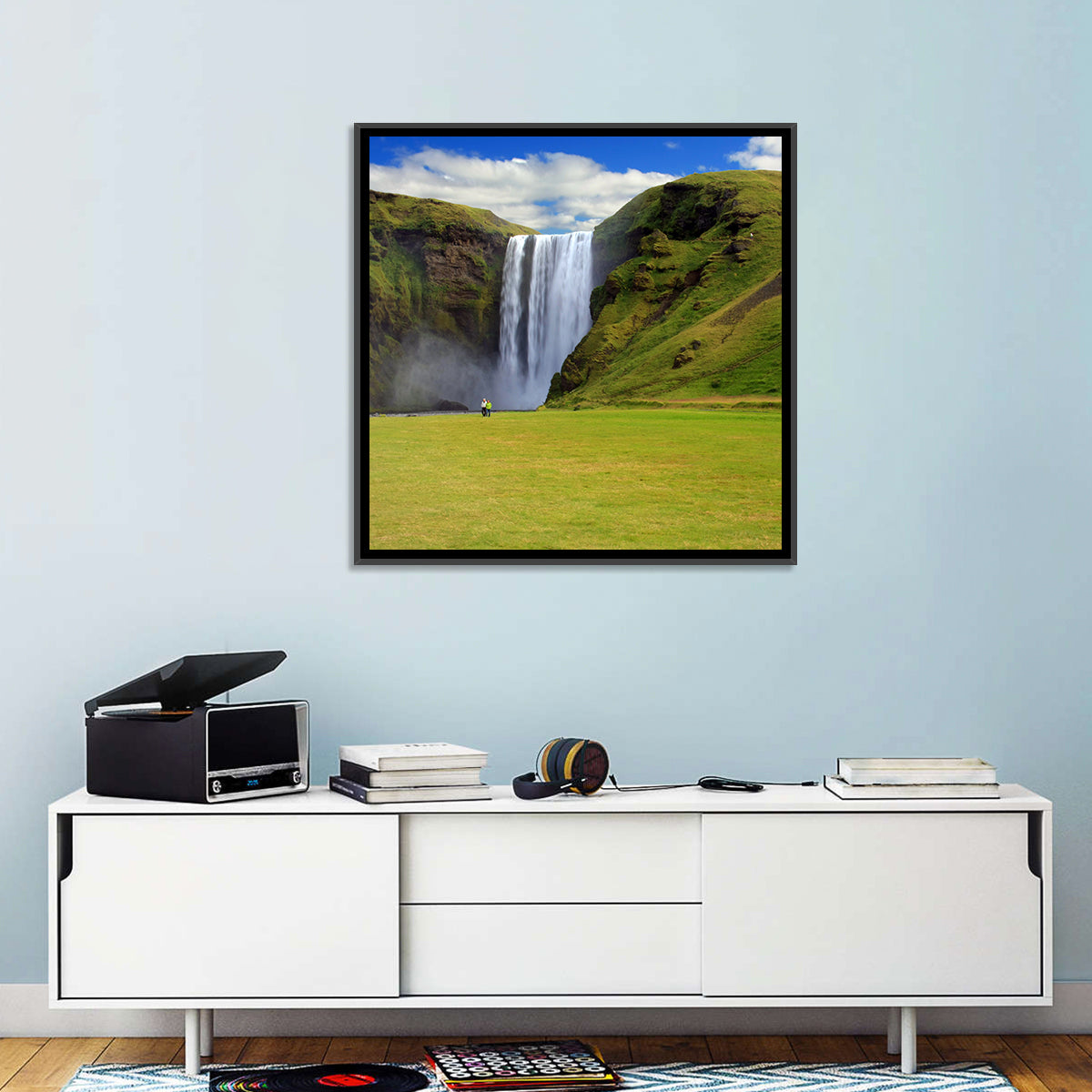Skogarfoss Waterfall Wall Art