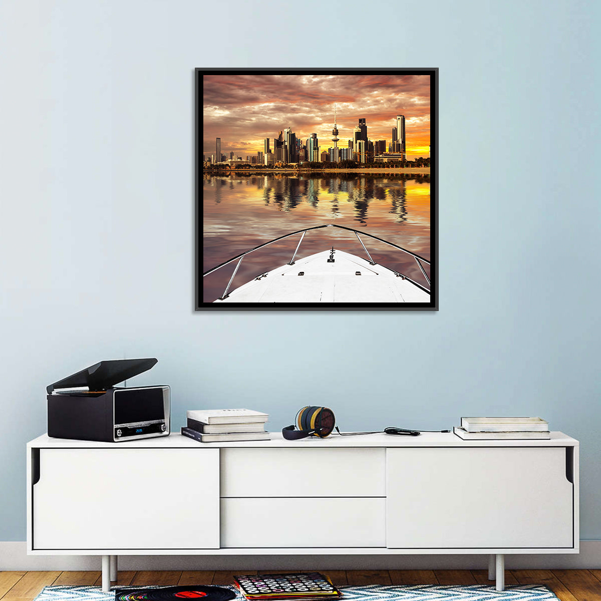 Kuwait Skyline Wall Art