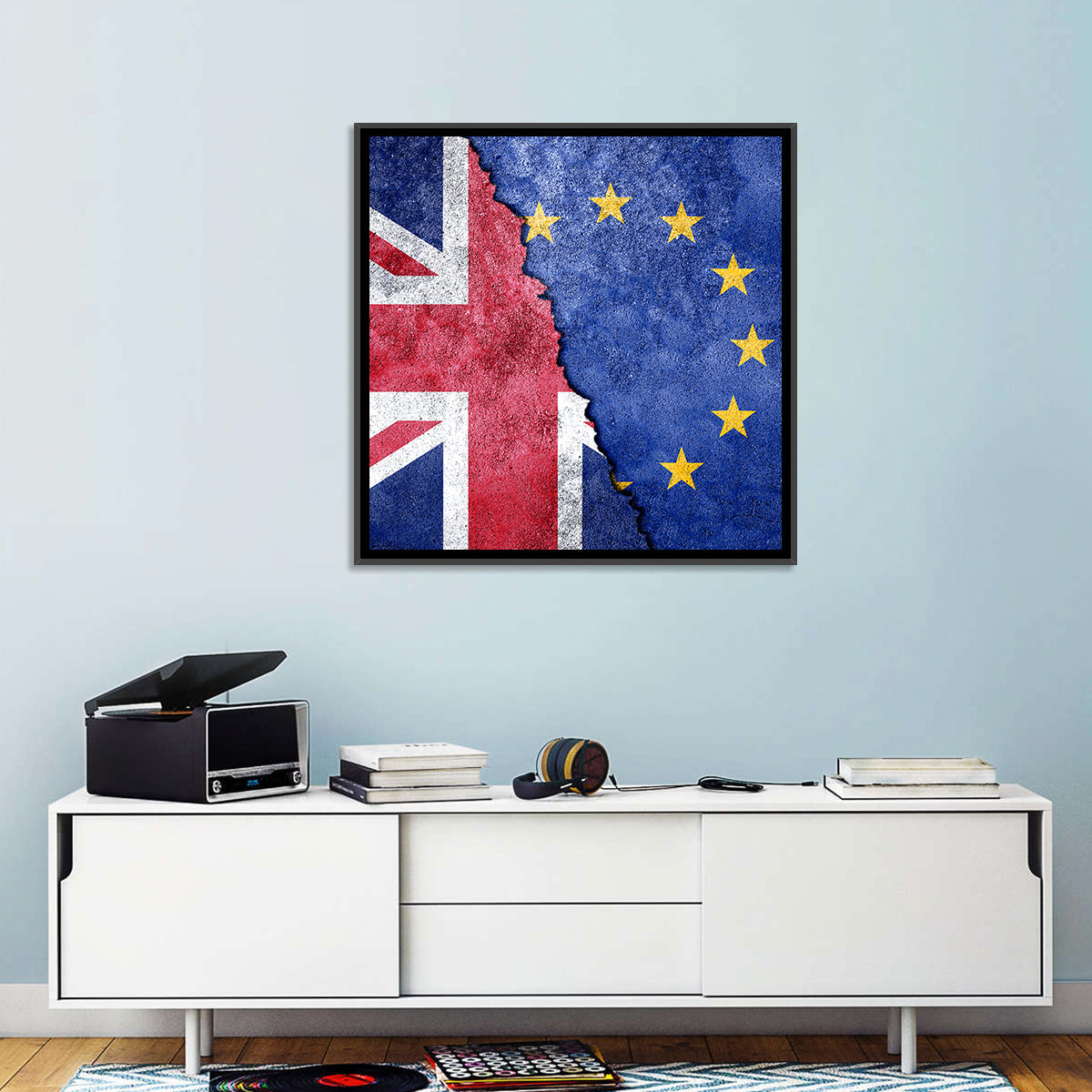 Brexit Flag Wall Art