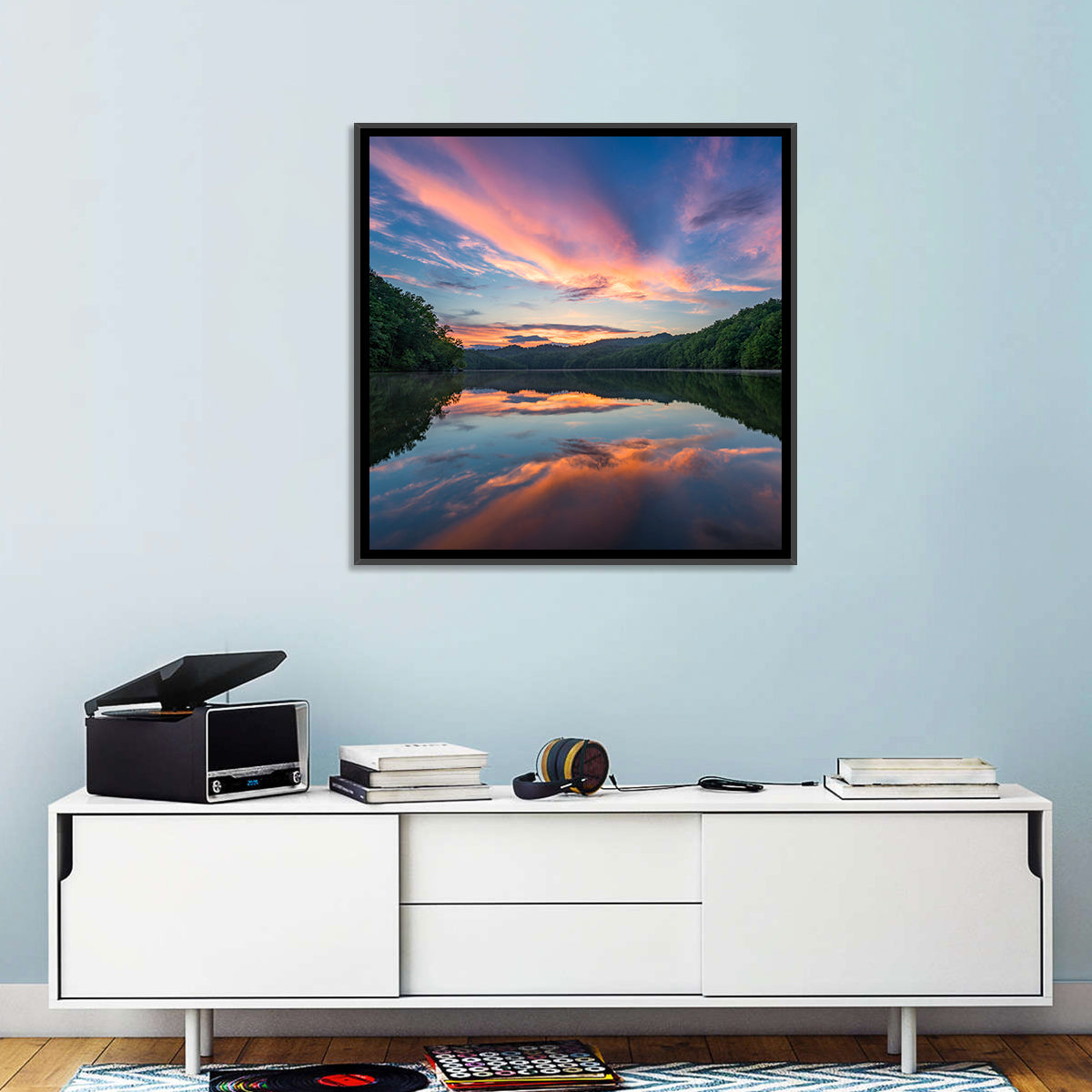 Appalachian Mountains Lake Wall Art