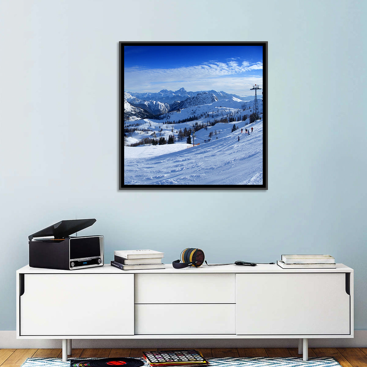 Nassfeld Ski Resort Wall Art