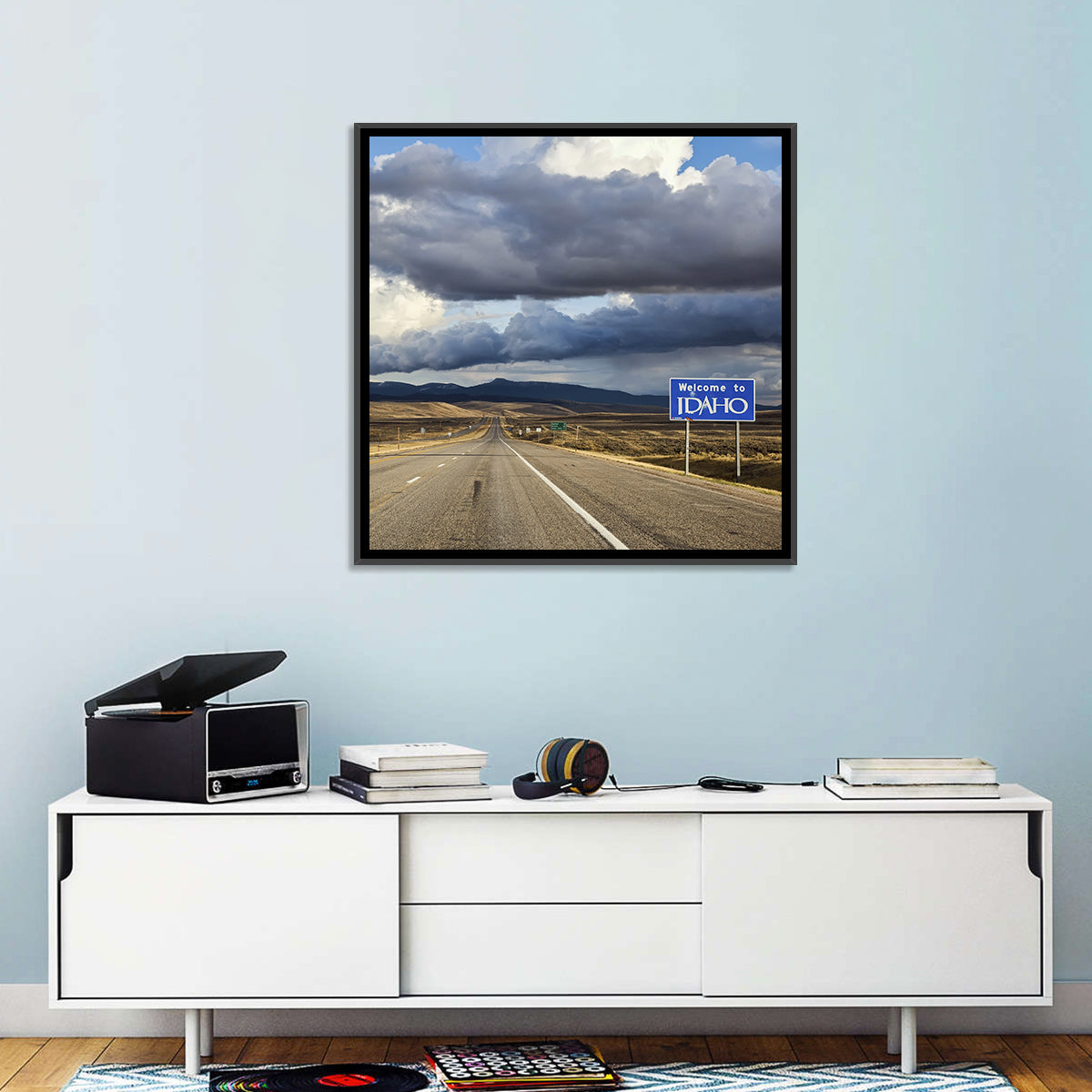 Idaho Highway Wall Art