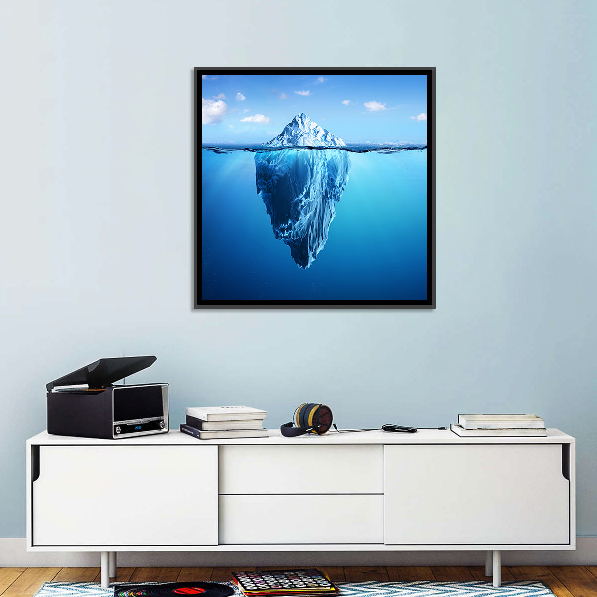 Floating Iceberg Wall Art