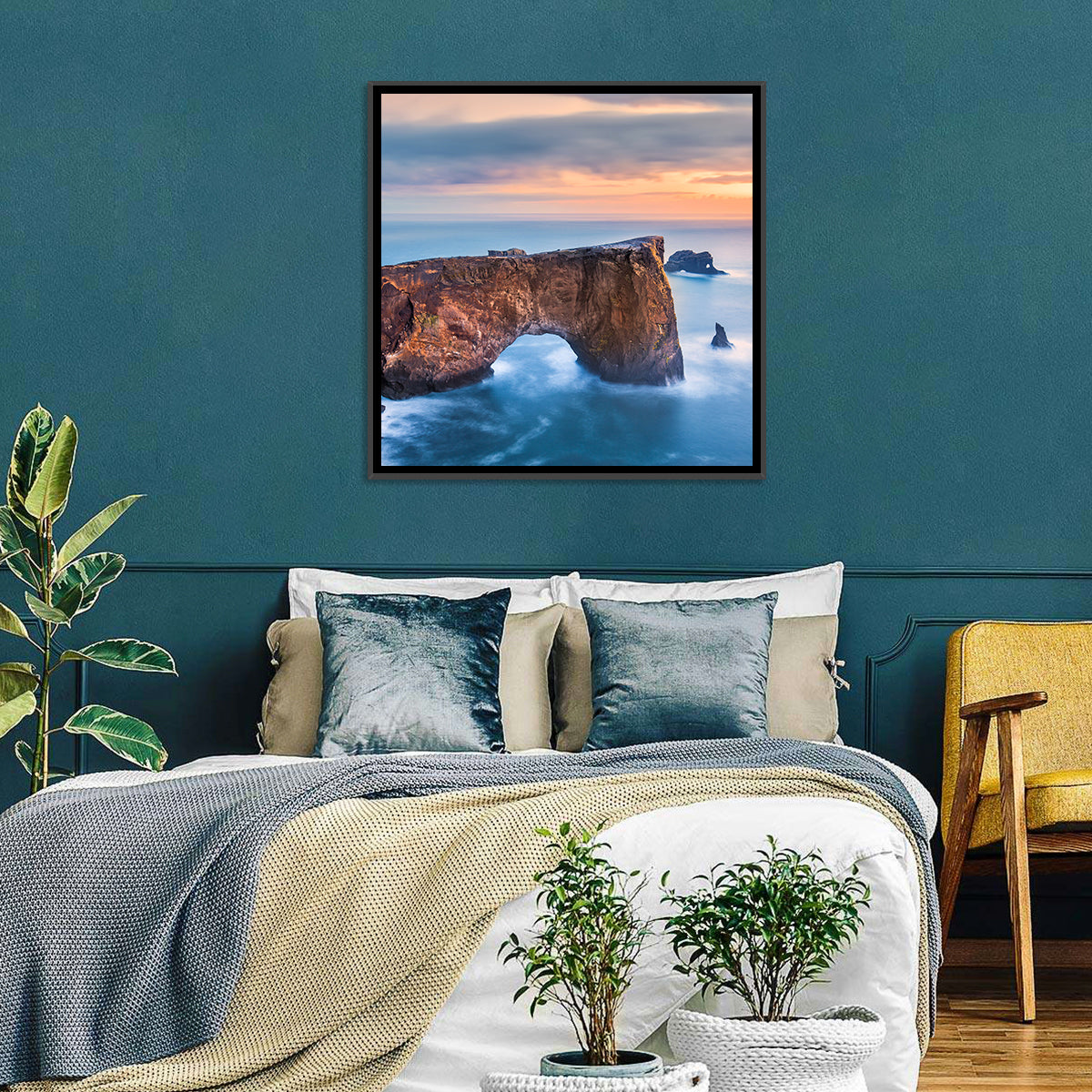 Dyrholaey Rock Wall Art