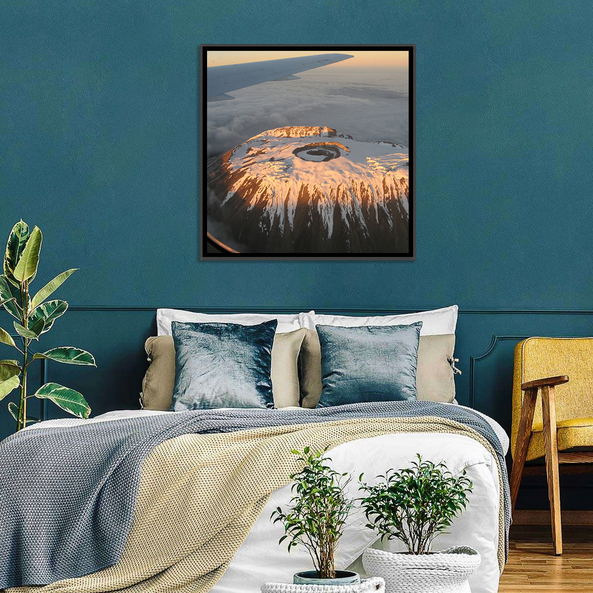 Kilimanjaro Sunset Wall Art