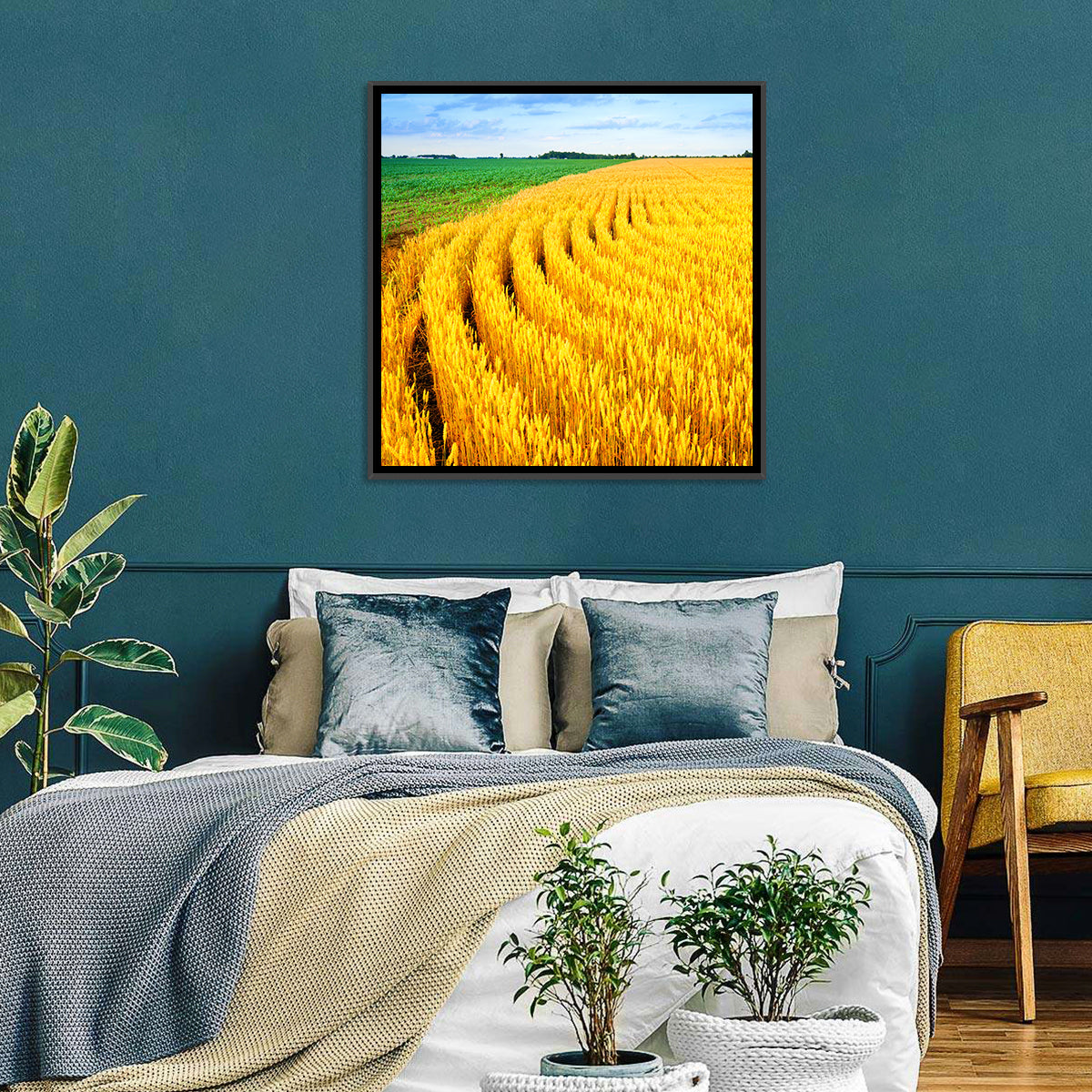 Wheat Field Wall Art