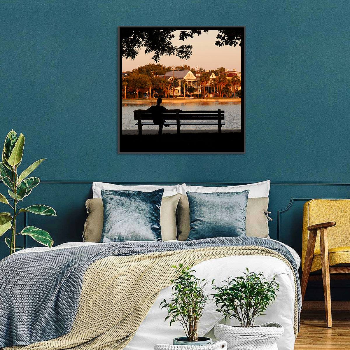Colonial Lake Wall Art