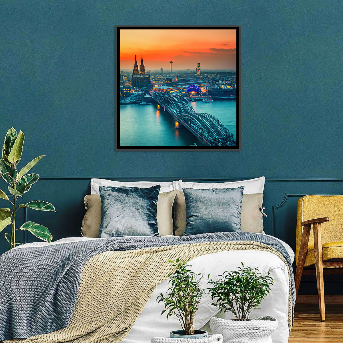 Hohenzollern Bridge Wall Art
