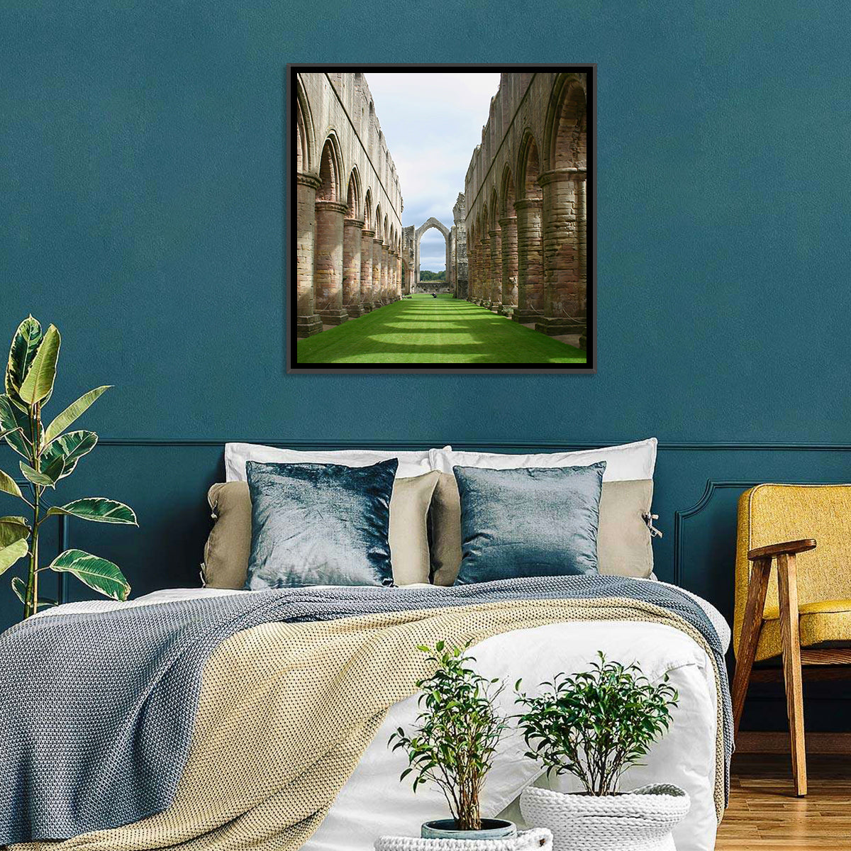 Fountains Abbey Ruins Wall Art