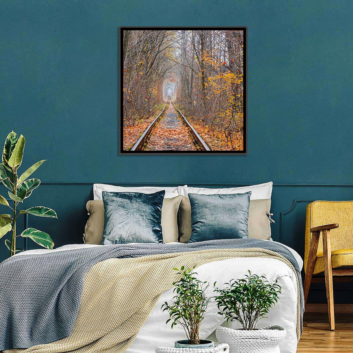 Klevan Love Railway Tunnel Wall Art