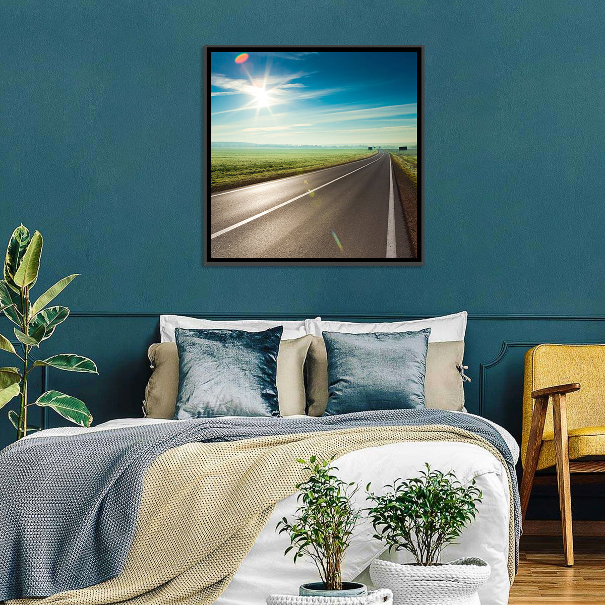 Sunny Road Wall Art