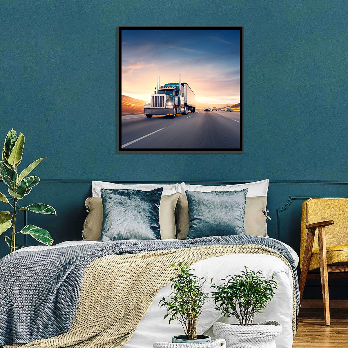 Modern Truck Wall Art