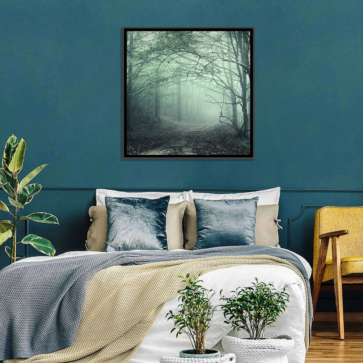 Creepy Forest Wall Art