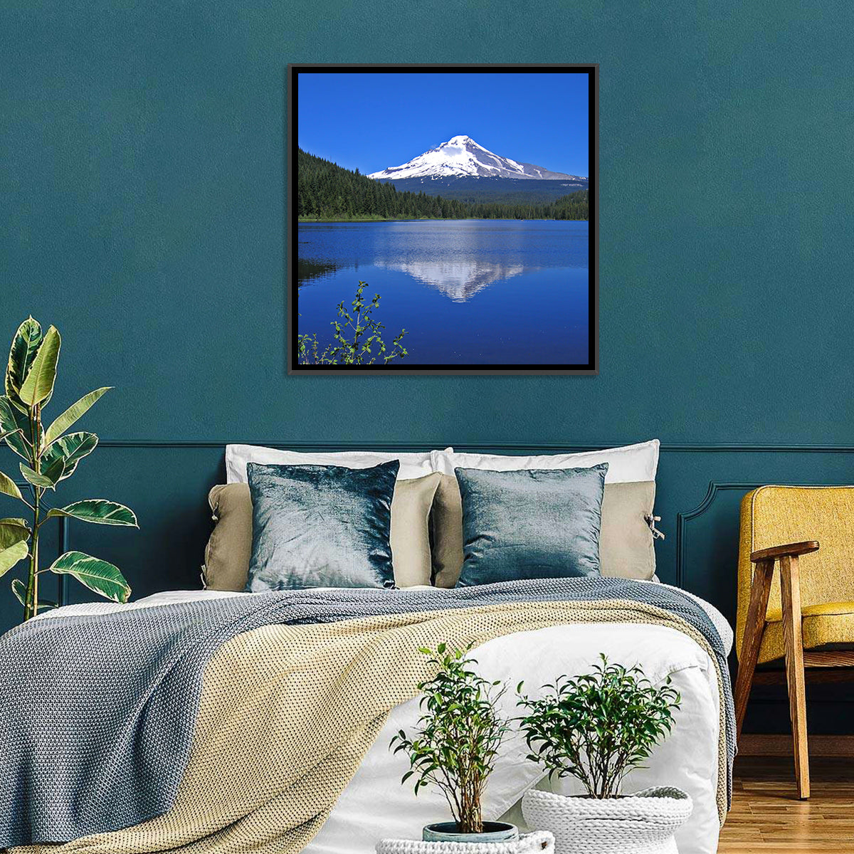 Mount Hood & Trillium Lake Wall Art