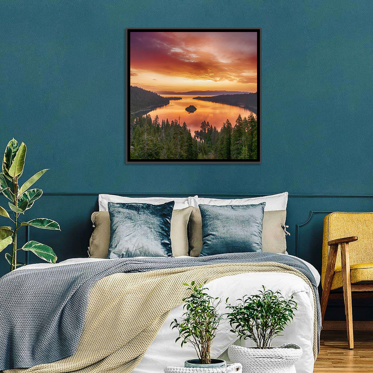 Lake Tahoe Sunrise Wall Art