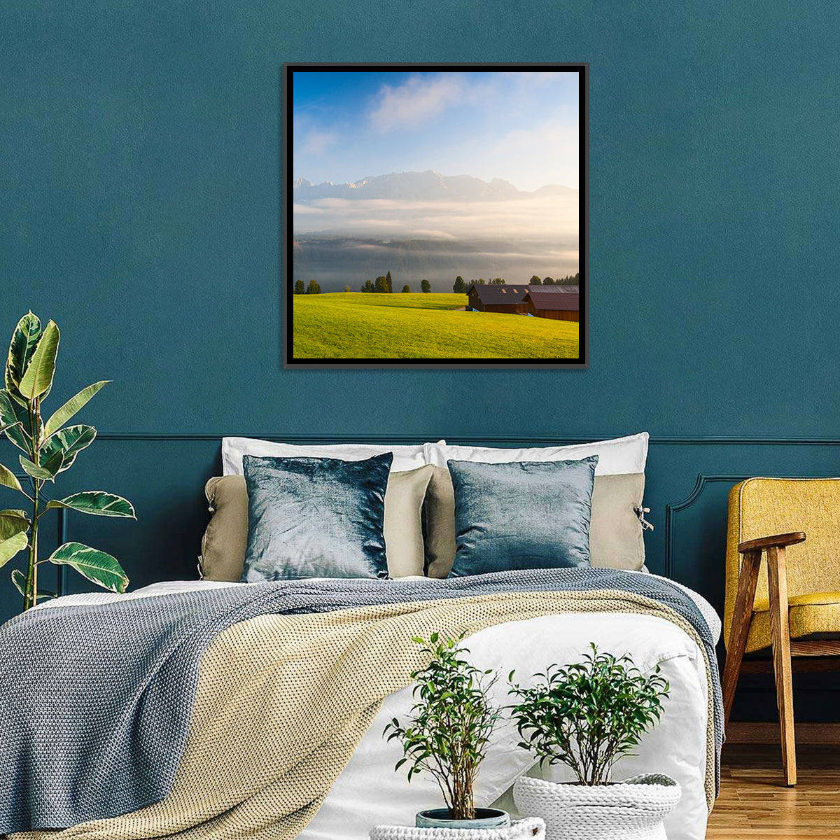 Mountain Clouds Wall Art