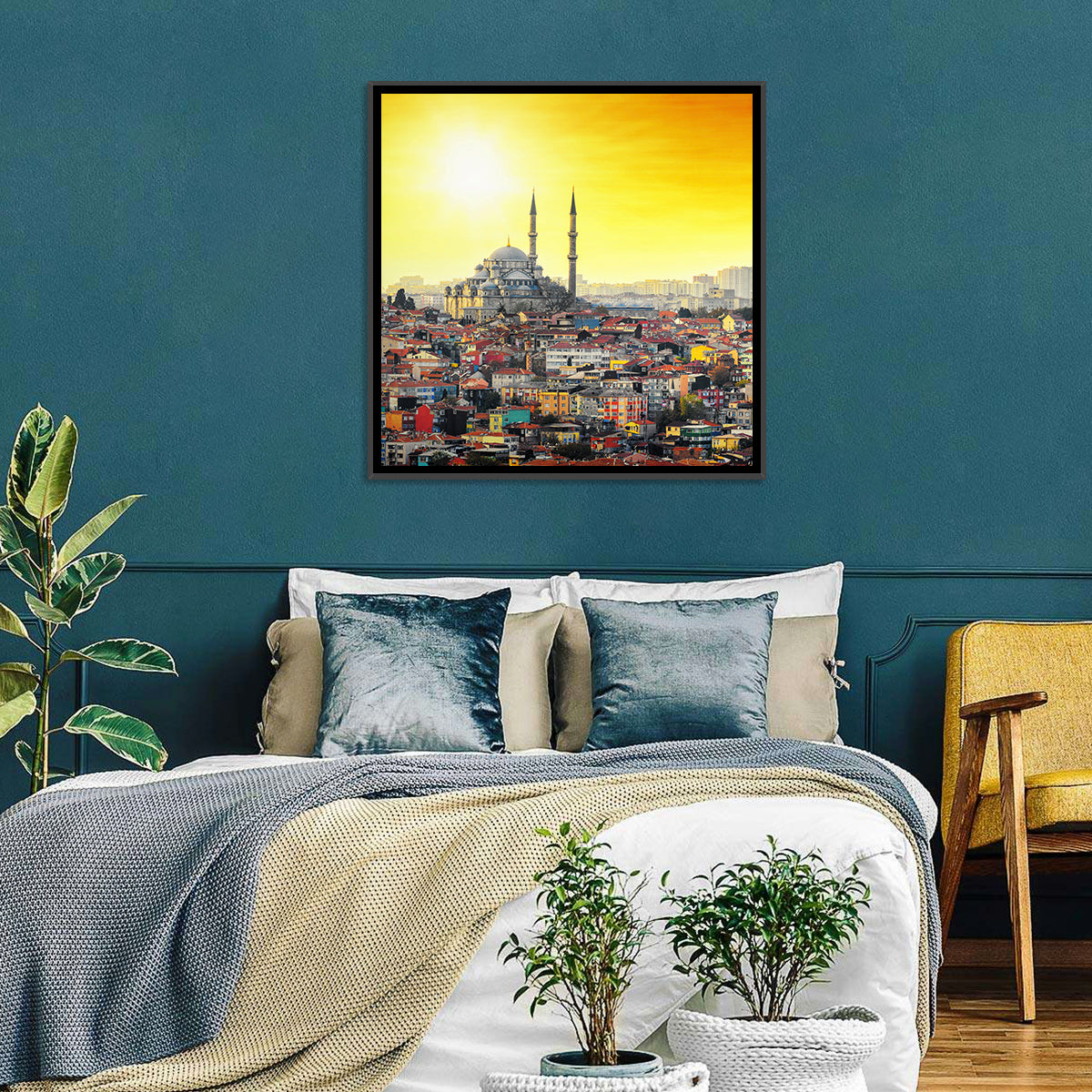 Mosque Suleymaniye Wall Art