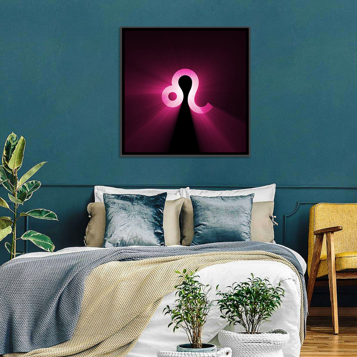 Leo Symbol Wall Art