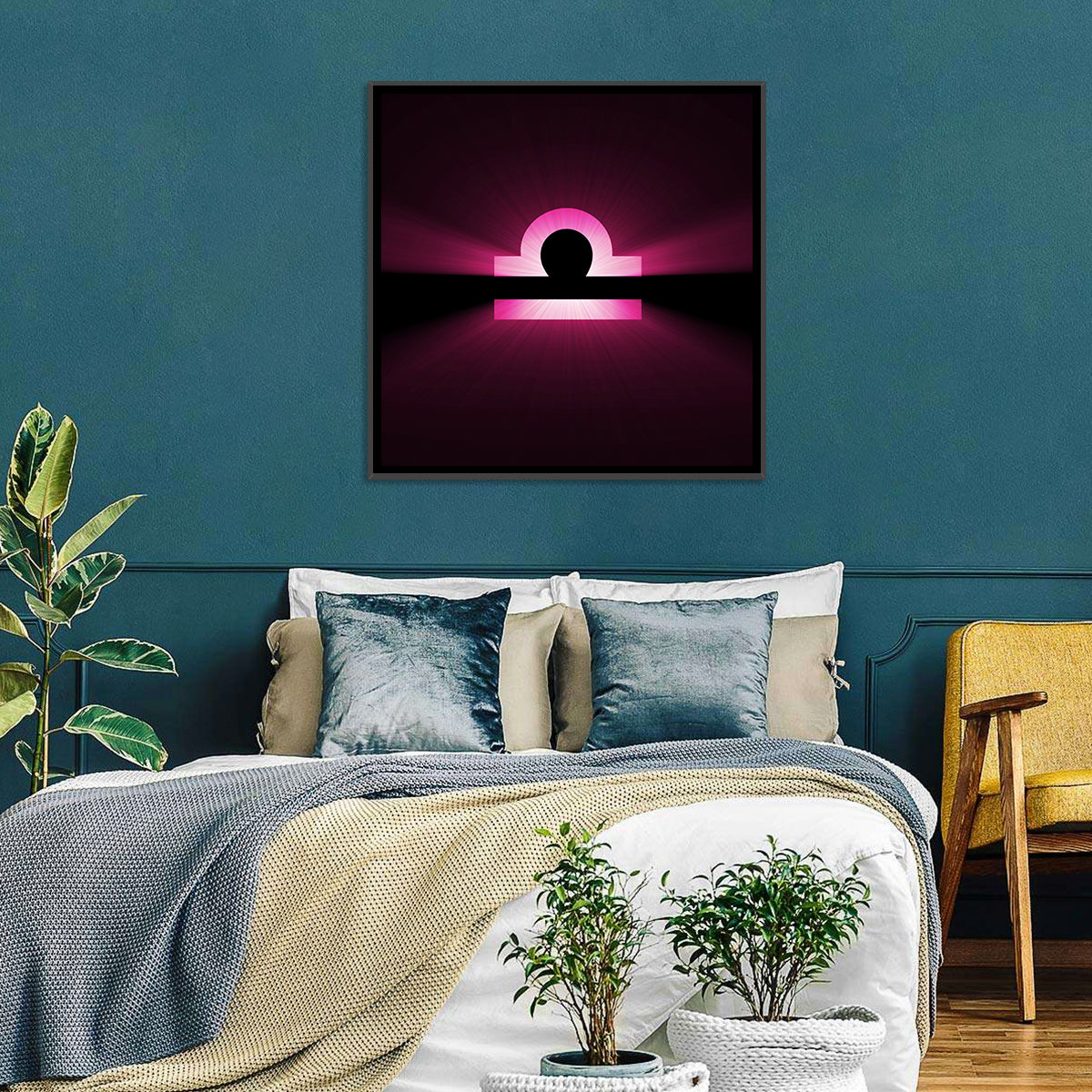 Libra Symbol Wall Art