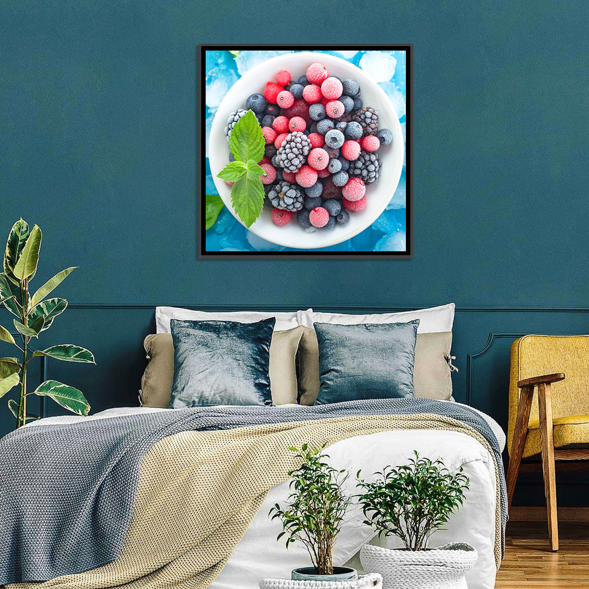 Frozen Berry Wall Art