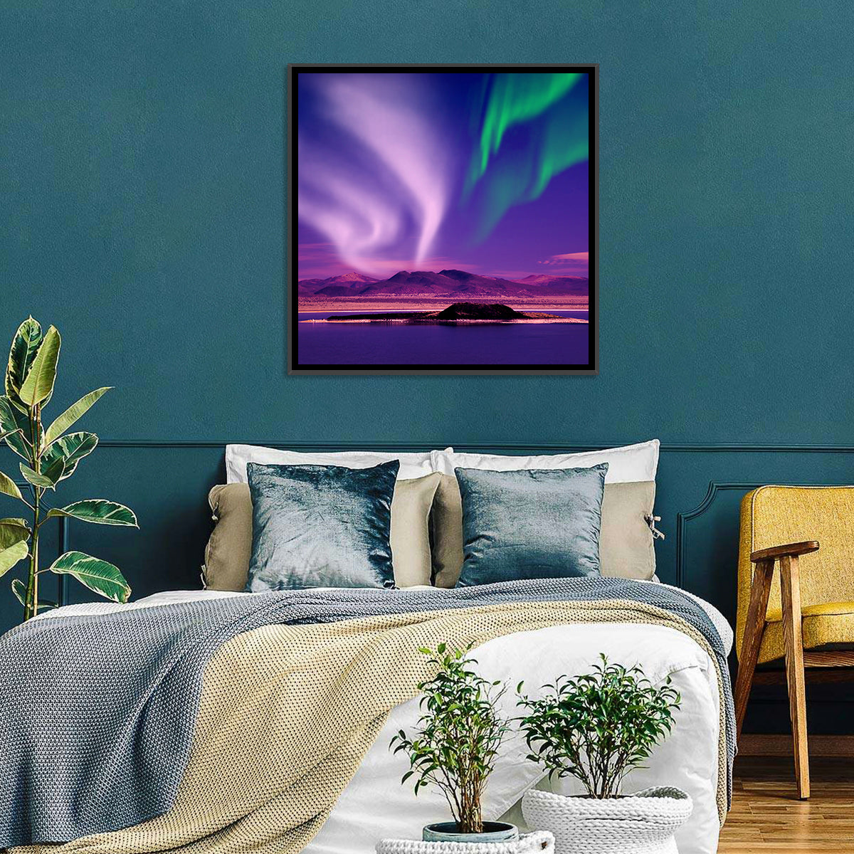 Northern Lights Aurora Borealis Wall Art