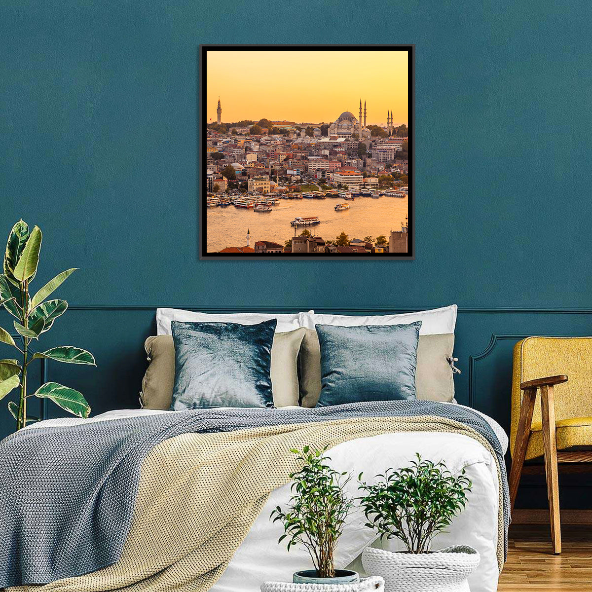 Golden Horn Bay Wall Art