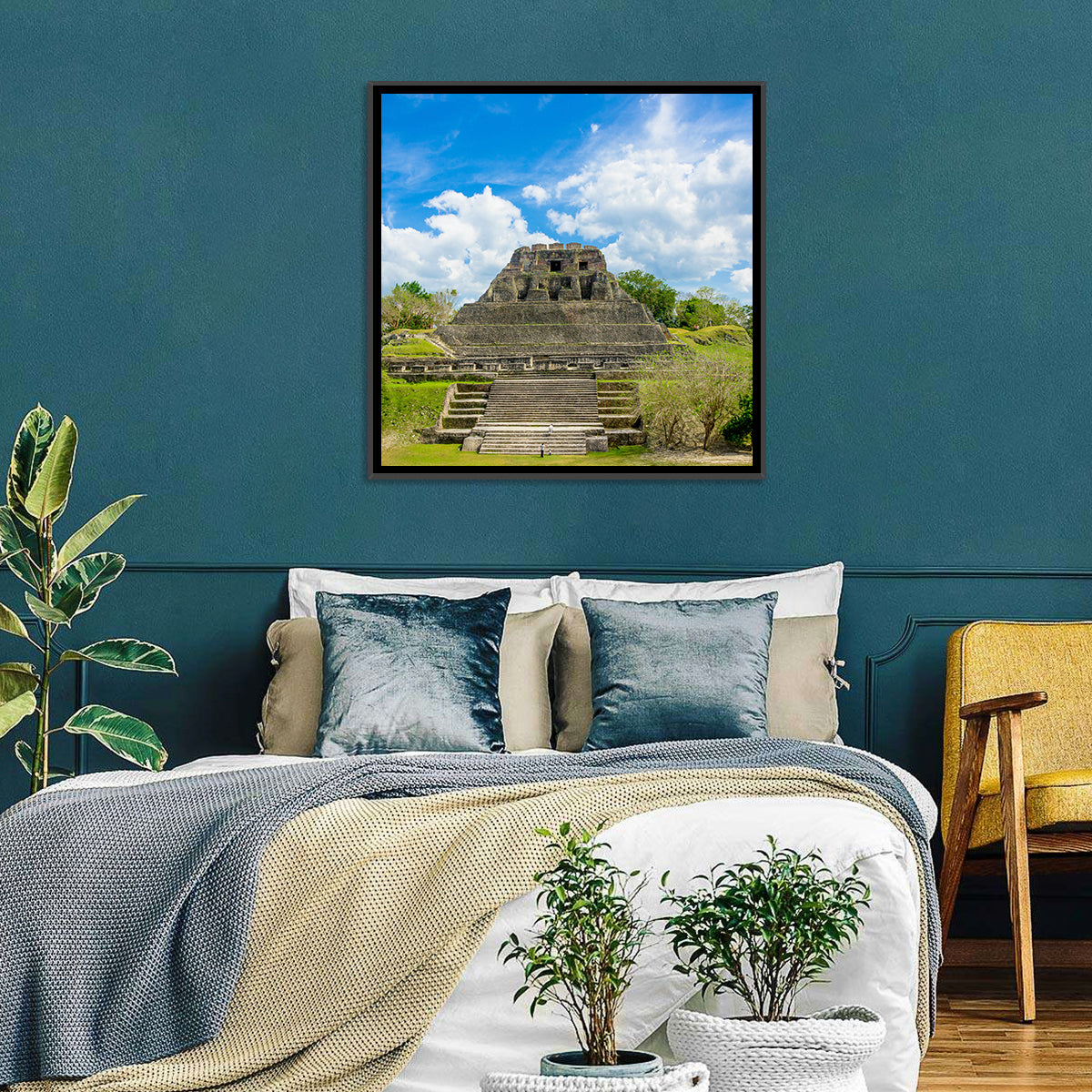 Maya Ruins Wall Art