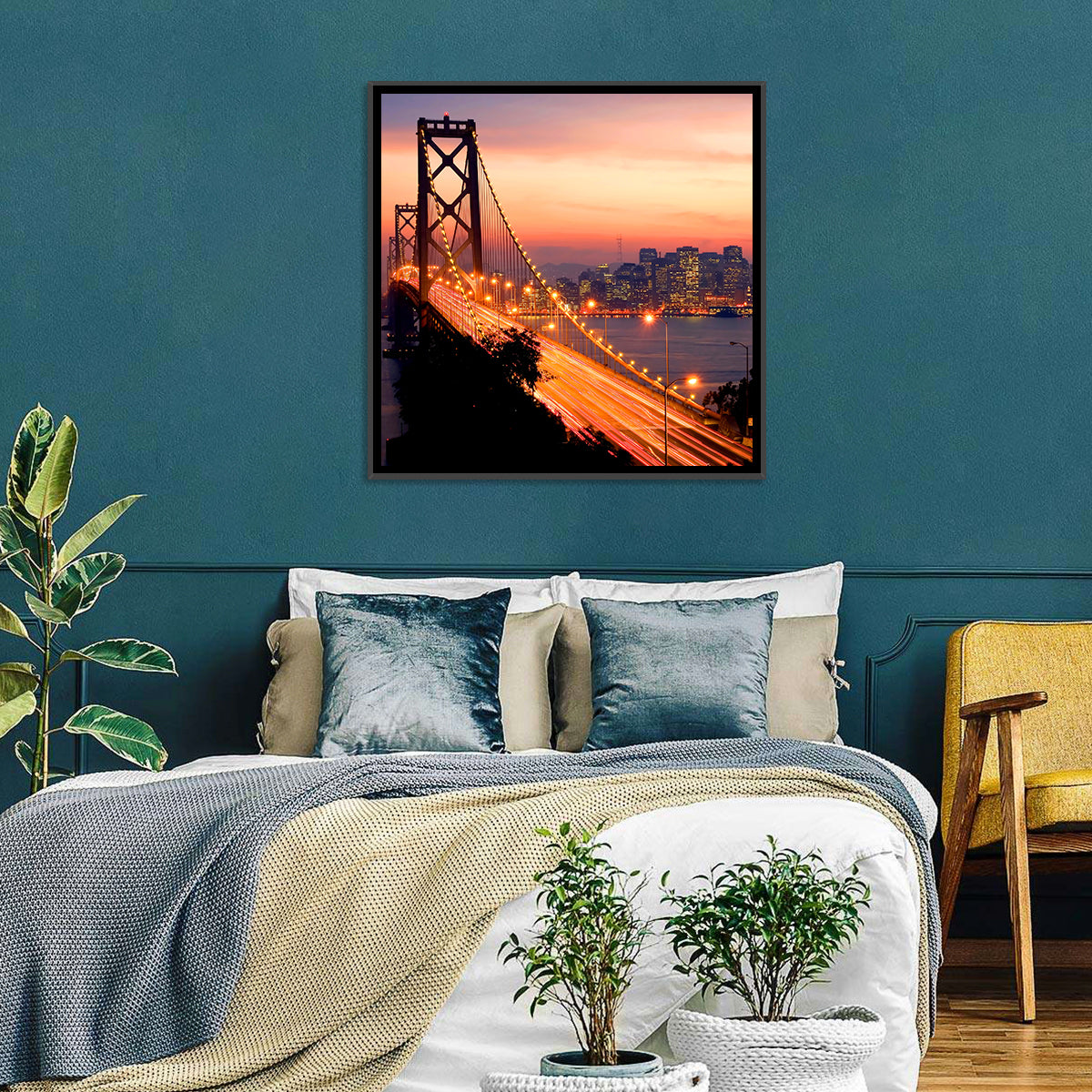 San Francisco Bay Bridge Wall Art
