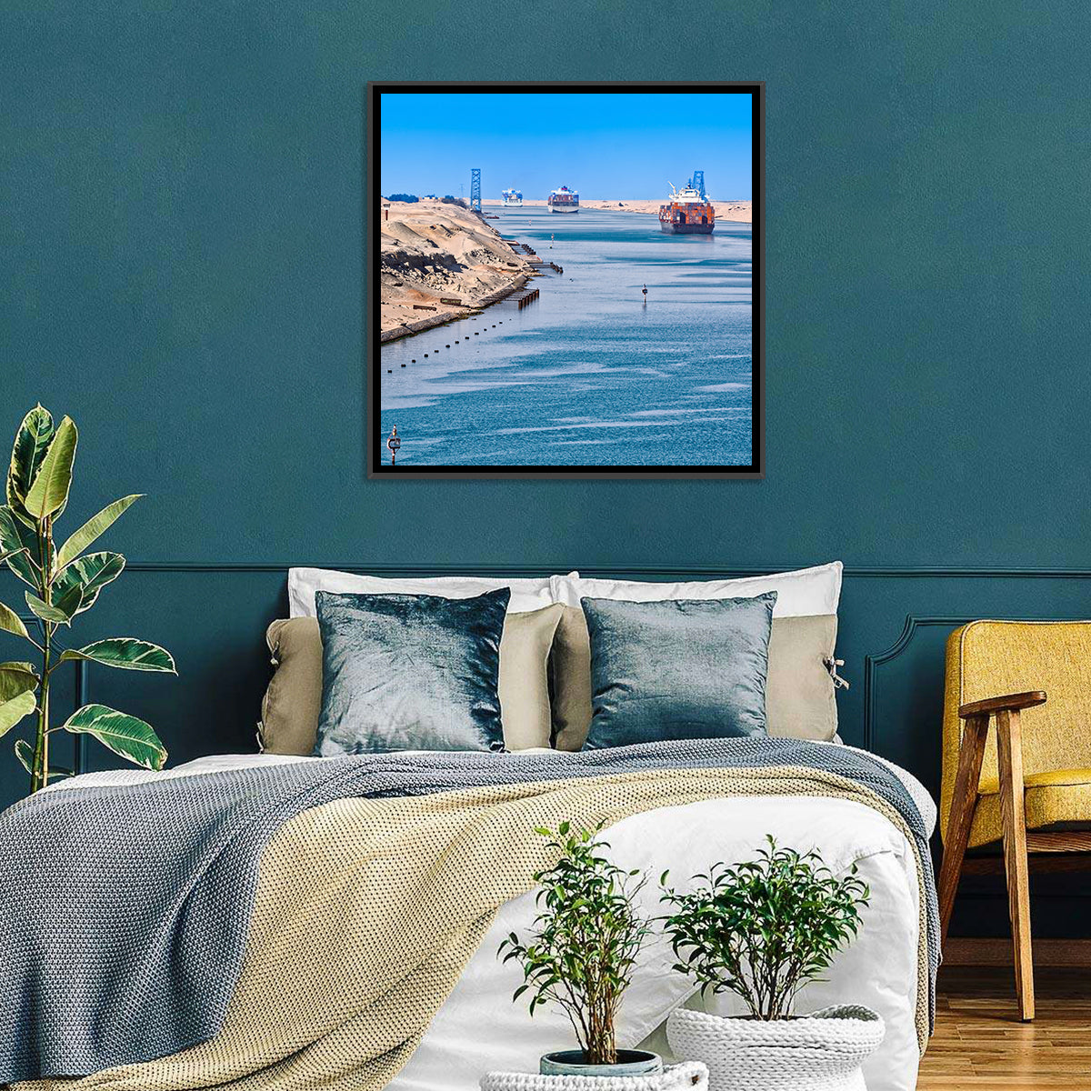 Suez Canal Wall Art