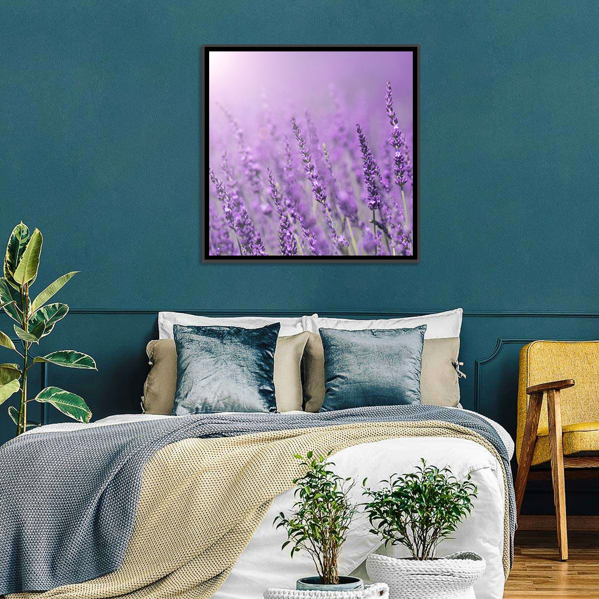 Lavender Field Wall Art