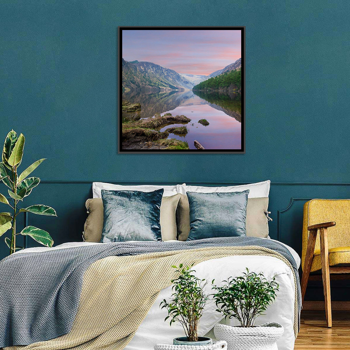 Glendalough Lake Wall Art