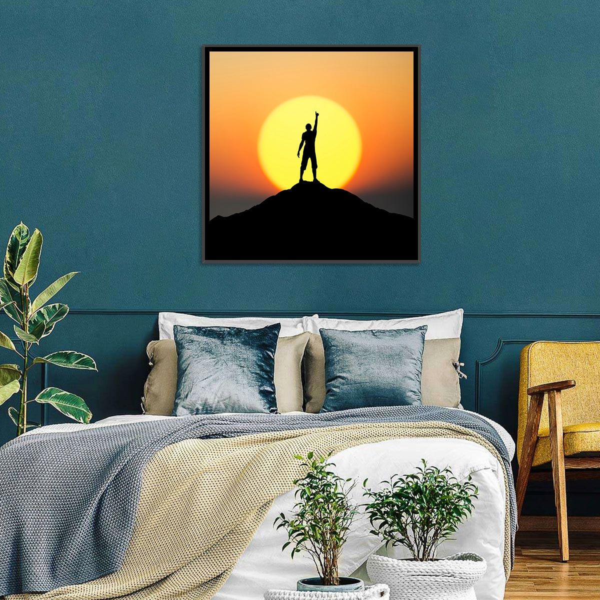 Champion Silhouette Wall Art