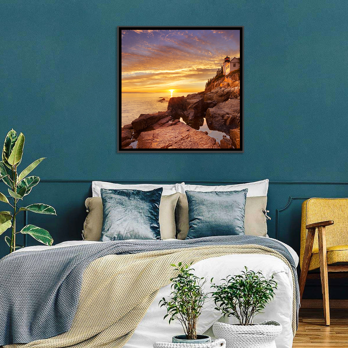 Bass Harbor Acadia National Park Wall Art