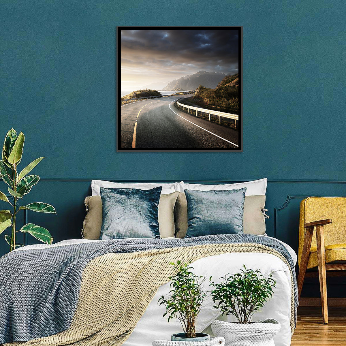 Lofoten Island Road Wall Art