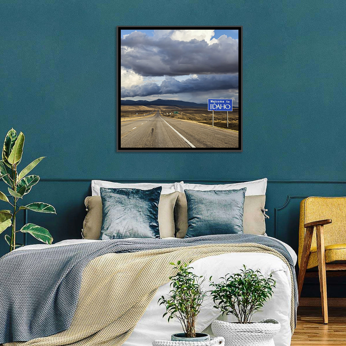 Idaho Highway Wall Art