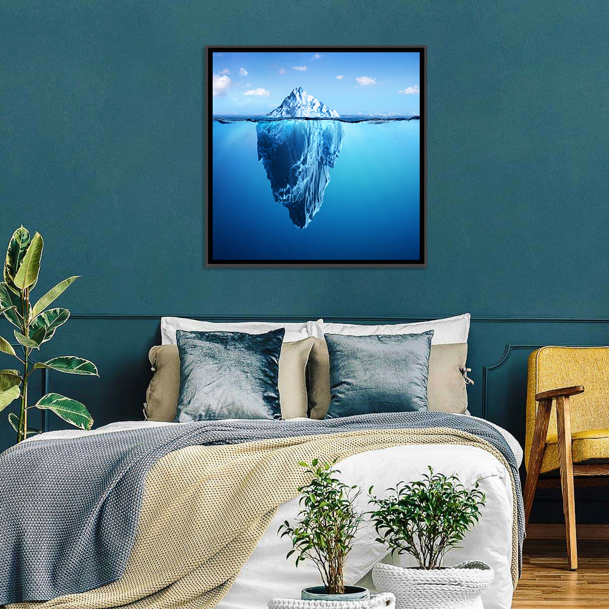 Floating Iceberg Wall Art