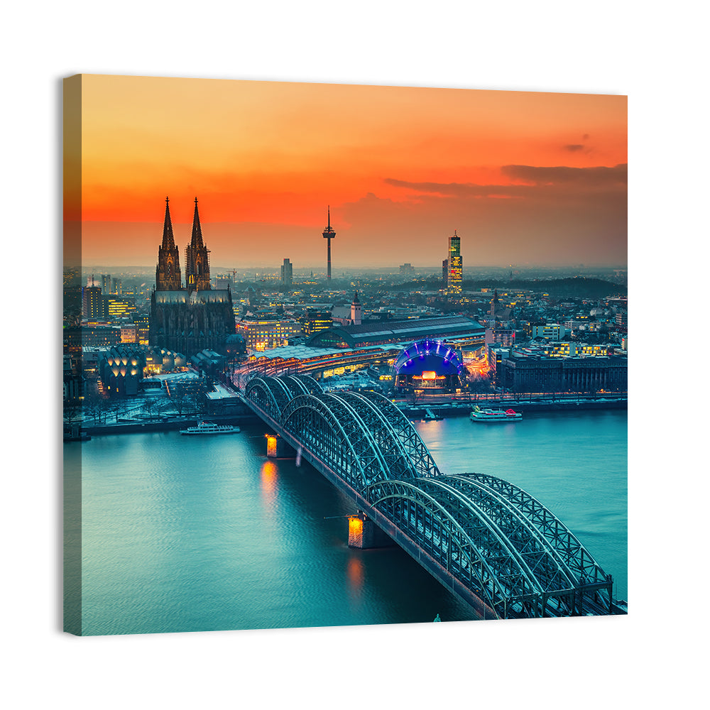 Hohenzollern Bridge Wall Art