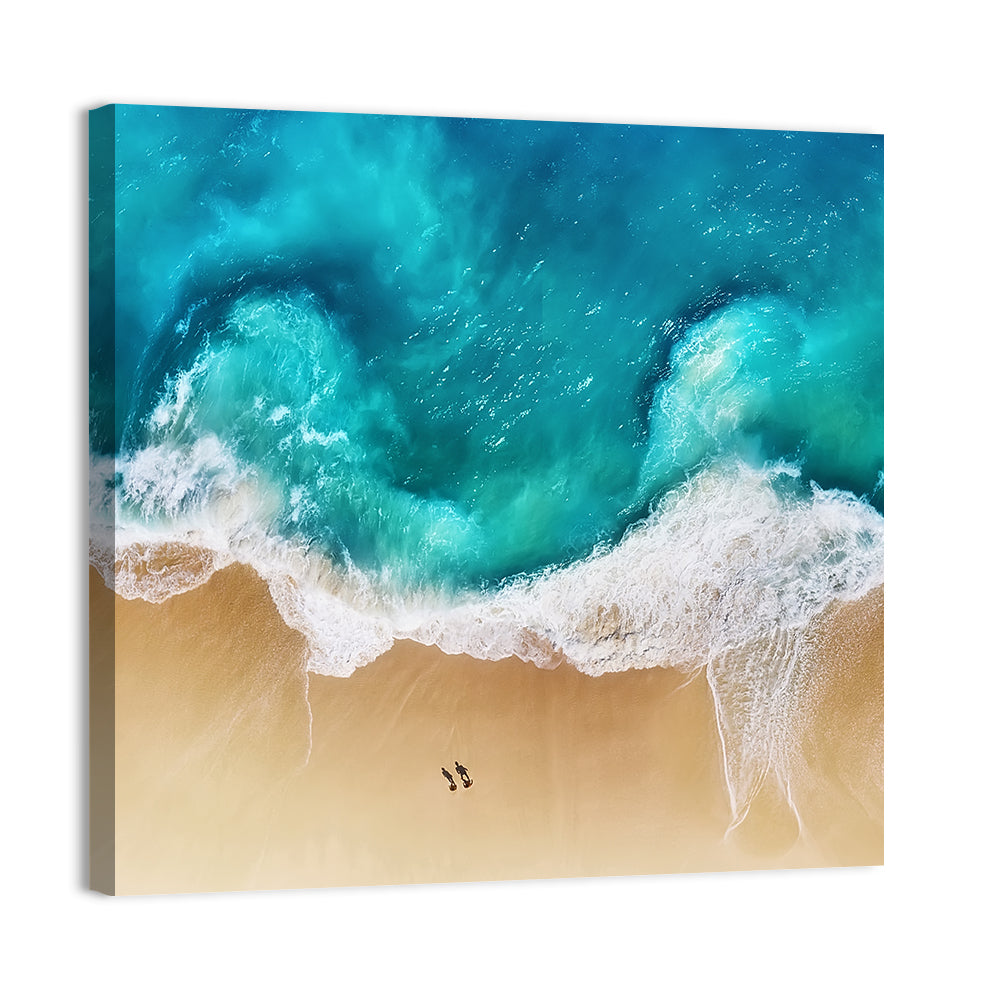 Turquoise Beach Coast Wall Art