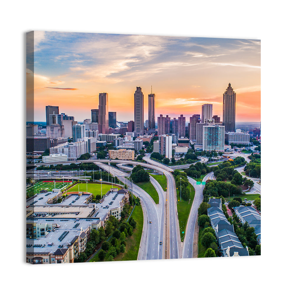 Atlanta Downtown Wall Art