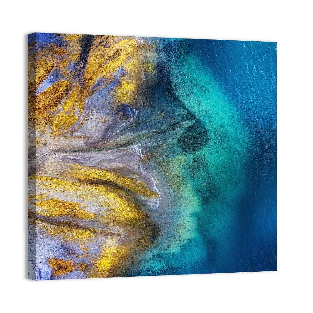 Abstract Beach Wall Art