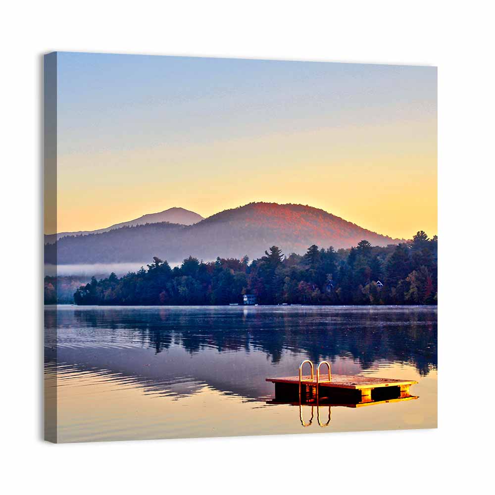 Lake Placid In New York Wall Art