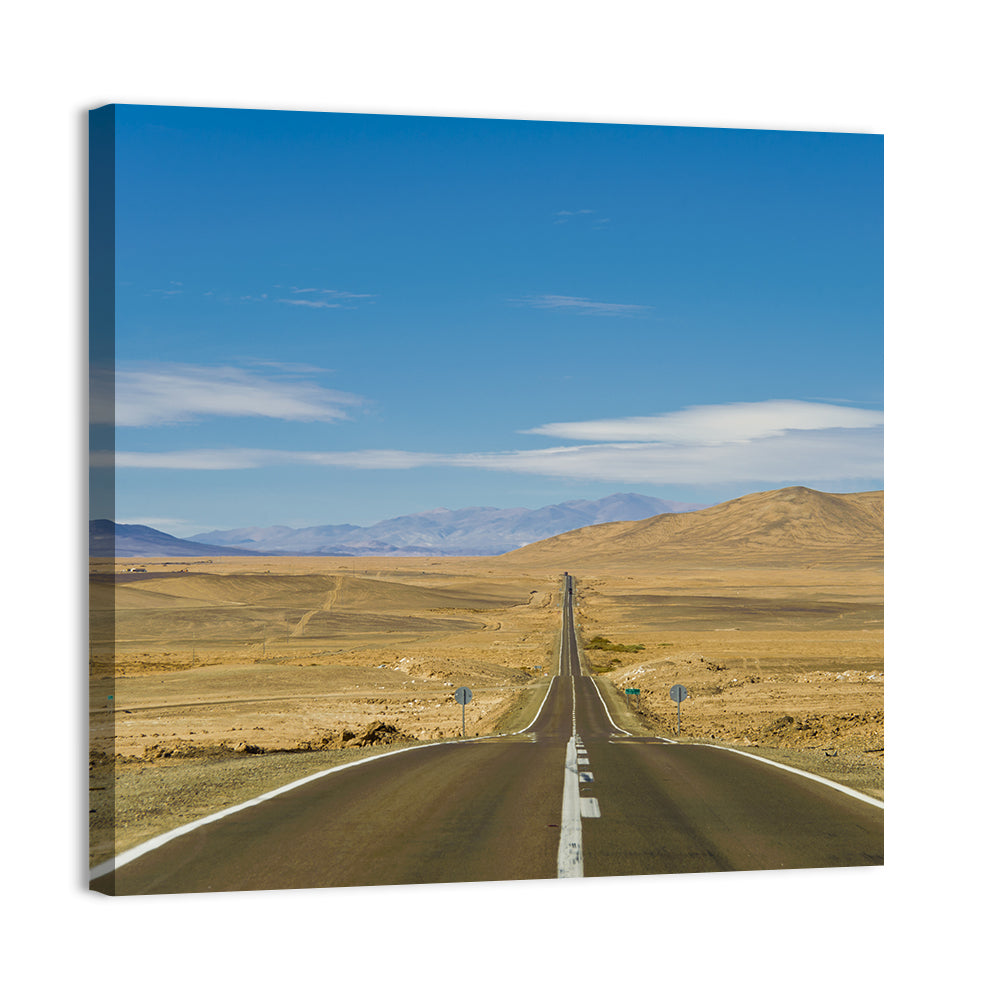 Atacama Desert Road Wall Art